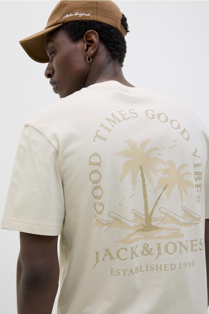 JJSUMMER VIBES TEE SS CREW NECK 12269372 MOONBEAM